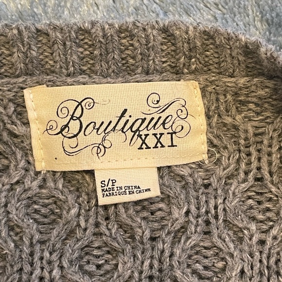 Boutique XXI Furry Vest Size S - Picture 3 of 3